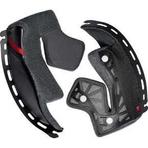 Shoei GT-Air Cheek Pad Set 43mm Motorcycle Helmet Accessories - Black/One Size in Kuwait