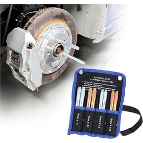 8PCS Wheel Alignment Tools Automotive,Muti-Size Wheel Alignment Tool Kit with Lug Bolts for Tire Changing,Professional Car Tire Alignments Tool Automotive Tools with Storage Bag in Kuwait