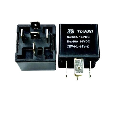 10 قطعة/الوحدة التتابع TRV4-L-24V-Z 24 فولت 5 دبابيس 40A مرحل عالي الطاقة للسيارة JD2914 in Kuwait