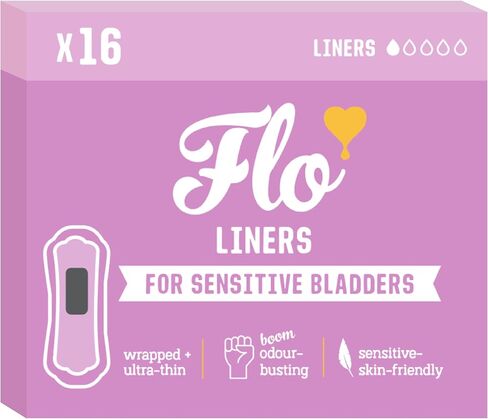 glo Organic Bamboo Incontinence Liners, Plant-Based, Black-and-Woman-Owned, Men, Ostomy, Urinary, Sensitive Bladder, Women, Absorbent Pads, Unscented, Breathable, Mega Pack (96 Liners) in Saudi Arabia