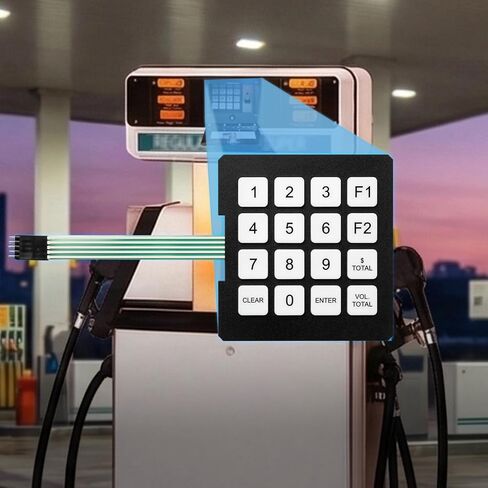 1 حزمة T17549-G1 للوحة مفاتيح تبديل غشاء جيلباركو لمضخة الوقود المميزة in Kuwait