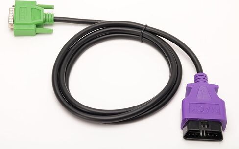 كابل تشخيص Wirenest® - استبدال ما بعد البيع لـ Noregon 121591 - Mack & Volvo OEM Pin-Out - يدعم محركات موديل 2013 - متوافق مع JPRO® DLA+ 2.0 وDLA+ 3.0 in Kuwait