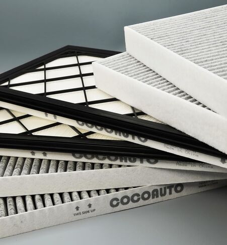 COCOAUTO Cabin Air Filter for 2015-2023 Ford F150,2017-2023 F250 F350 F450 F550 Super Duty,2018-2023 Expedition Lincoln Navigator FL3Z19N619A FP79 FP92 in Saudi Arabia
