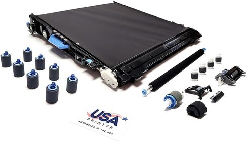 مجموعة نقل فاخرة CE516A-DTK-USA لطابعات HP Color LaserJet CP5225 CP5525 M750 M775 تتضمن حزام نقل متوسط ​​(ITB)، وأسطوانة نقل RM1-6128، ومجموعة أسطوانة 1-6 in Kuwait