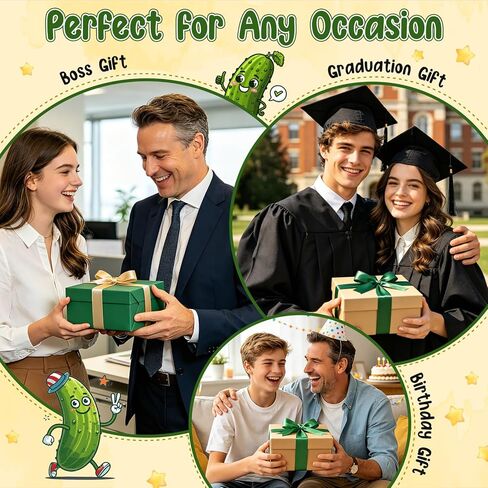 BiuNiuring Mini Funny Pickle Birthday Gifts for Men Women, Teacher Appreciation Graduation Gifts for Dads Mom Son Daughter Sister Friend Coworkers, Thank You Husband Wife Funny Small Desk Decor in Saudi Arabia