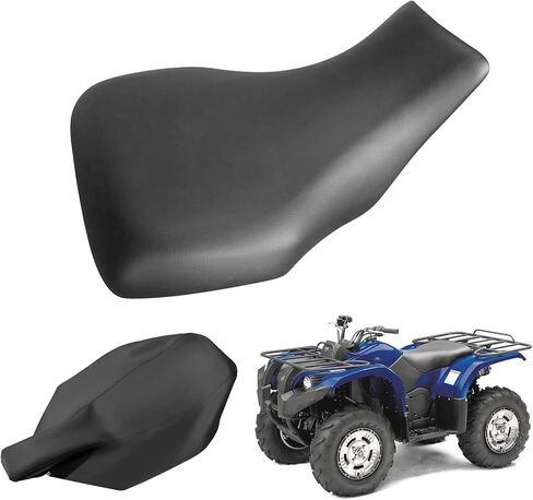 غطاء مقعد جلدي بديل لملحقات مقعد 2000-2014 Yamaha Kodiak YFM 400/450 باللون الأسود in Kuwait