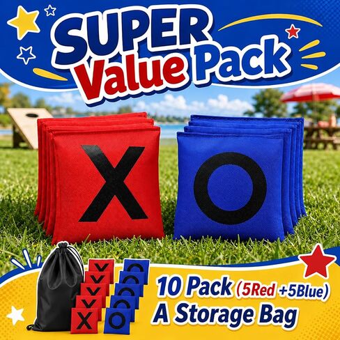 Bean Bags for Tossing,Kanosan Outside Field Day Birthday Party Backyard Family Reunion Carnival Yard Lawn Easter Fall Festival Beach Fun Games in Saudi Arabia