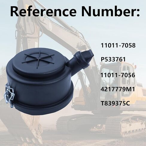 11011-7056 غطاء غطاء فلتر الهواء متوافق مع نماذج محرك كاواساكي الصغيرة FXT00V FD731V FD750D FH721D FX651V يناسب فولفو EC25 EC30 EC35 حفارة استبدال P533761 in Kuwait