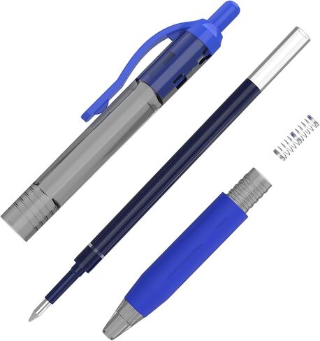 أقلام جل EYEYE G-103 قابلة للسحب مقاس 0.5 مم، 10 عبوات من أقلام الحبر الأزرق ذات النقاط الدقيقة للغاية سريعة الجفاف، قلم حبر جاف ذو نقاط دقيقة وأقلام كتابة ناعمة للوازم المدرسية المكتبية in Kuwait