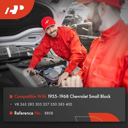 بكرة العمود المرفقي ثلاثية الأخدود المصنوعة من الألومنيوم الممتاز متوافقة مع SB Chevy SBC 350 Crank SWP قصيرة كتلة صغيرة تشيفي مع مضخة مياه قصيرة 6.6 بوصة لمسة نهائية من الألومنيوم الساتان متينة 3 أخدود in Kuwait