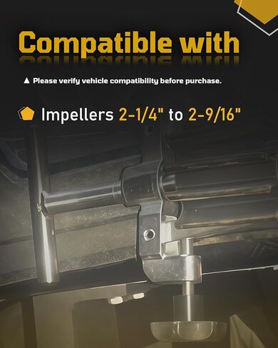 Impeller Puller Removal Tool Compatible with Impellers with Diameters Ranging from 2-1/4" to 2-9/16" 660040-1 in Kuwait