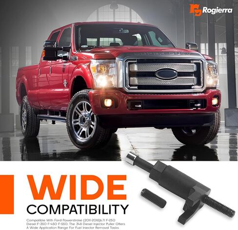 أداة سحب حاقن الديزل Rogierra 3418 متوافقة مع شاحنات Ford 6.7L Powerstroke 2011-2018 F-250/F-350/F-450/F-550 Super Duty in Kuwait