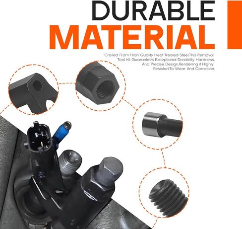 أداة سحب حاقن الديزل Rogierra 3418 متوافقة مع شاحنات Ford 6.7L Powerstroke 2011-2018 F-250/F-350/F-450/F-550 Super Duty in Kuwait