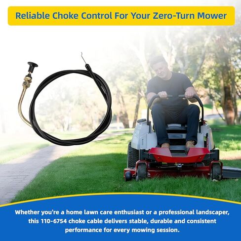 كابل خنق 110-6754 متوافق مع Toro TimeCutter وTitan Zero Turn 74372 74375 74627 74628 بديل لستينز 290-844 in Kuwait