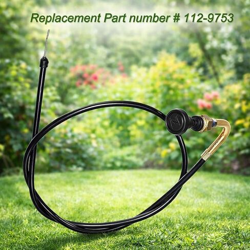 112-9753 استبدال كابل الاختناق لـ Toro Timecutter SS5000، يناسب 74365، 74366، 74374، 74376، 74386، يستبدل كابل Toro Choke in Kuwait