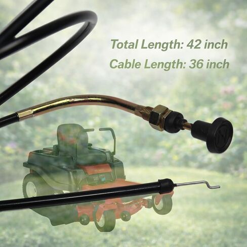 112-9753 استبدال كابل الاختناق لـ Toro Timecutter SS5000، يناسب 74365، 74366، 74374، 74376، 74386، يستبدل كابل Toro Choke in Kuwait