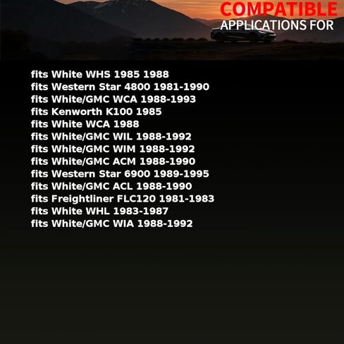مروحة حزام محرك الملحقات تناسب Autocar، AT 1983 1984 1985 1986-1988 تناسب Freightliner FLC112، FLC120، FLT086 1981-1993 استبدال C9HS-8620-B، E2HZ-8620-B، C9HS-8A615-B 1 X in Kuwait