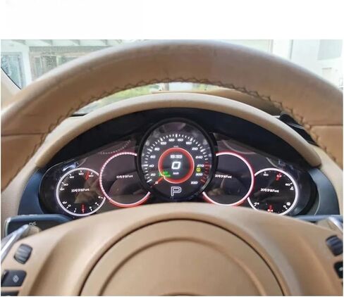 مجموعة شاشات LCD الرقمية المحدثة المجددة متوافقة مع بورش كايين 958 2011 2012 2013 2014 2015 2016 2017 2018 لوحة لوحة سيارة in Kuwait