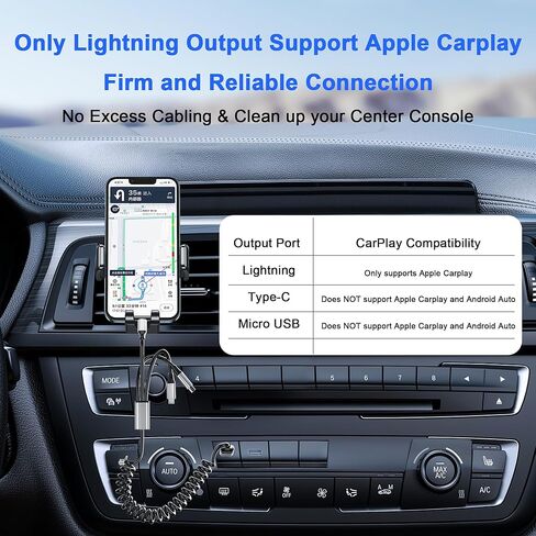 كابل شحن iPhone مضفر معدني [معتمد من Apple MFi، Apple CarPlay] كابل شحن سريع للآيفون عالي التحمل 304 كابل لايتنينج من الفولاذ المقاوم للصدأ غير قابل للتدمير، كابل مزامنة بيانات مقاوم للمضغ للحيوانات الأليفة 3.3 قدم in Saudi Arabia