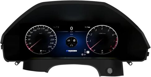 قمرة القيادة للوحة القيادة LCD الرقمية متوافقة مع Benz W212 مع شاشة ترقية سيارة Android in Kuwait