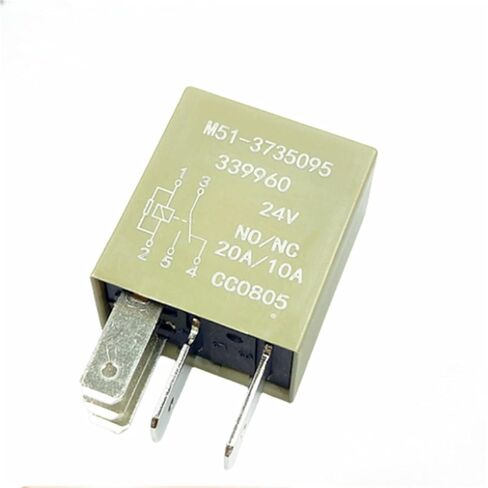 10 قطعة/الوحدة التتابع M51-3735095 24V 20A 5 دبابيس مرحل السيارة in Kuwait