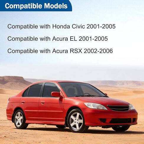 ذراع التحكم في التعليق العلوي الخلفي قابل للتعديل متوافق مع Honda Civic/Acura RSX EL 2001-2005، مجموعة أذرع التحكم في الحدبة المعلقة للمحاذاة اليمنى واليسرى استبدال 52390-S5A-A01 in Kuwait