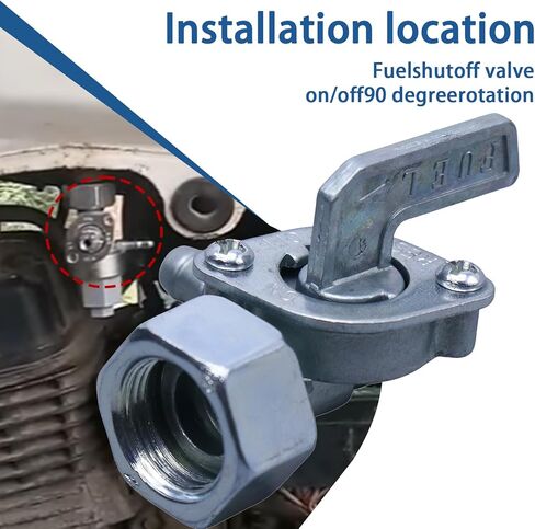 مفتاح صمام الوقود بيتكوك متوافق مع HONDA ATC 185 185S 200X 200S 200M، استبدال 16950-149-025 in Kuwait
