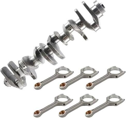 Engine Parts Crankshaft & Connecting Rod Set 3.0 T L L6 GAS DOHC N55B30A Compatible for BMW E70 X5 E71 X6 E90 E92 F02 F34 F36 3.0T 3.0L in Kuwait