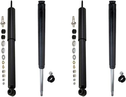 4 خرطوشة دعامة تعليق ممتص الصدمات الأمامي الخلفي متوافقة مع Toyota Tercel 1983 1984 1985 1986 1987 1988 1.5L l4 in Kuwait