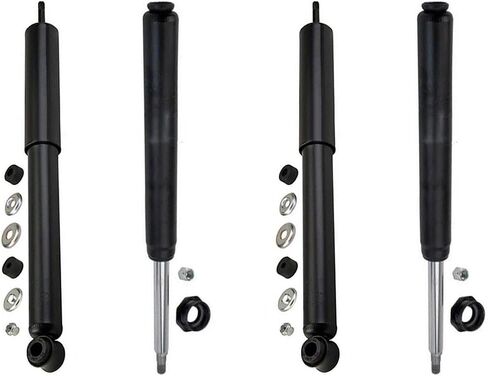 4 Front Rear Shock Absorber Suspension Strut Cartridge for Toyota Corolla 1975 1976 1977 1978 1979 1.6L l4, fits Toyota Corolla 1975 1976 1.2L l4 in Kuwait
