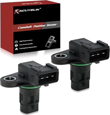 39350-23910 Engine Cam Camshaft Position Sensor Set of 2 Compatible with Kia Forte Soul Forte5 Sportage Spectra Hyundai Elantra Tucson 2004-2021 1.8L 2.0L Replace#39350-23700,PC661 in Kuwait