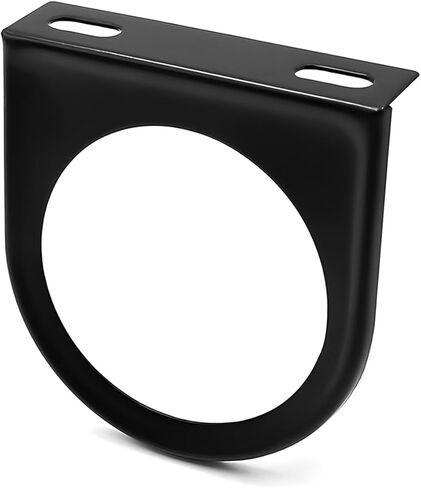 Single Gauge Mounting Panel, 52mm 2.1 Inch Gauge Pillar Mount Pod Holder with Single Hole, Universal Metal Dashboard Gauges Mounting Bracket Holder for Sedan Truck Boat in Kuwait