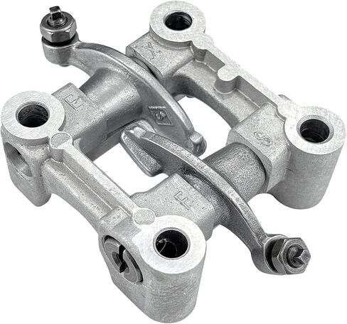 مجموعة عمود الكامات والذراع المتأرجح لمحركات GY6 49cc/50cc 139QMB 139QMA - متوافقة مع الدراجات البخارية والدراجات البخارية والمركبات ATV (طول الصمام 69 مم) in Kuwait