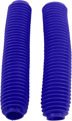 Front Fork Cover, Fydun 1 Pair Motorcycle Front Fork Shock Boots Dust Cover Replacement for RM125 DR250 DRZ400 400(Blue) in Kuwait