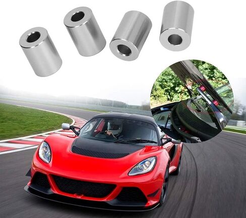 Aramox Spacer Riser, Aluminum Alloy, 6mm Motor Engine Hood Ventilation Spacer Riser in Kuwait