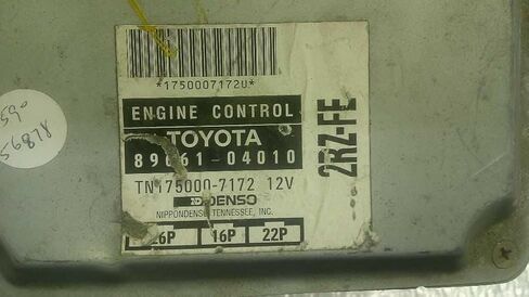 وحدة التحكم في المحرك ECM 2WD تناسب 1995 95 متوافقة مع Toyota Tacoma 89661-04010 8966104010 in Kuwait