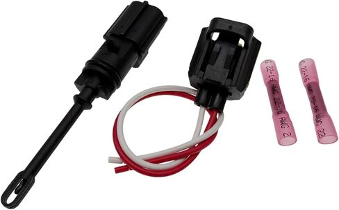 Intake Air Charge Temperature Sensor and Connector Pigtail Harness 5149279AC Compatible with Challenger Charger Durango Cherokee Grand Cherokee Ram 1500 2500 3500 in Kuwait