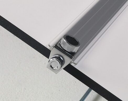 لوحة رسم متوازية بزاوية قابلة للتعديل فاخرة مقاس 20 بوصة × 26 بوصة من Martin Universal Design، ميلامين أبيض، 1 لكل واحدة (U-PEB2026K) in Kuwait
