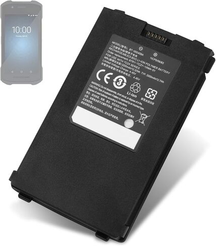 لاستبدال بطارية الماسح الضوئي Zebra TC21: TC26 TC21 TC26AK TC210 TC210K BT-000409A BT-000409B BTRY-TC2X-1XMA1-01 BTRY-TC2Y-2XMA-1A BT-000411-08 بطارية ليثيوم ماسح الباركود 3200 مللي أمبير في الساعة in Kuwait