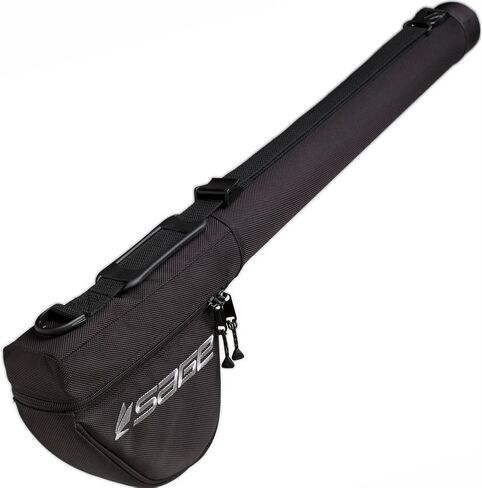 Sage Luggage Ballistic Rod/Reel Case Single 9-Foot 2pc Rod 2", Black in Saudi Arabia