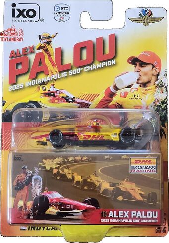 IXO 1:64 Alex Palou #10 Ganassi Racing 500 Champion Diecast مع صندوق تجميع للبالغين قابل للجمع in Kuwait
