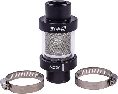 JEGS 53263 فلتر سائل التبريد المضمن [1 1/2 بوصة. OD، أسود] in Kuwait