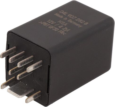مرحل سخان Glown لسكودا، ومركبات المقاعد - لـ A3 8P/8V، لـ A4 B7/B8، A5 8T، لـ A6 C6/C7، Q5 8R، لـ Passat B6/B7/B8/CC، لـ Transporter T5 - OEM 04L907282B، أسود in Kuwait