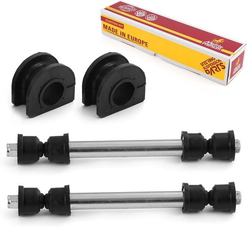 Metrix Premium 4 PCS L/R Front Stabilizer Bar Link and Front Stabilizer Bar Bushing Kit K700539, K80631, K6439 Fits Cadillac Escalade, Tahoe, Silverado 1500, GMC Sierra 1500, Sierra 2500, Sierra 3500 in Saudi Arabia