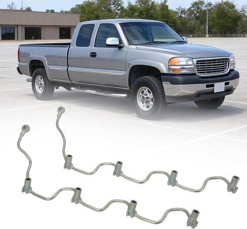 خط إرجاع الوقود Motoparty لمحركات 2001-2004 Chevy GMC 2500/3500 6.6L LB7 Duramax 97188733 800915 in Kuwait
