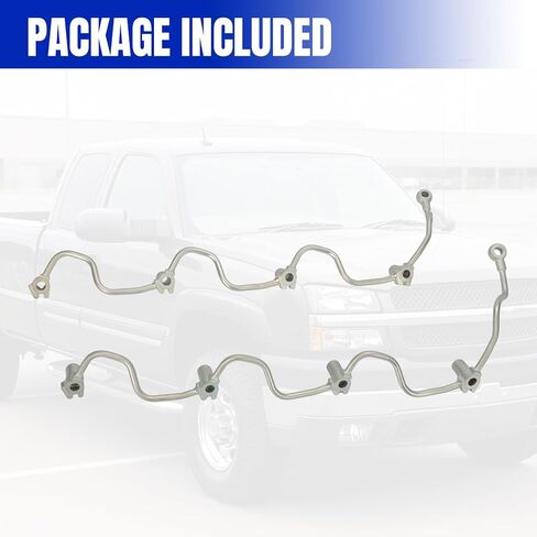 خط إرجاع الوقود Motoparty لمحركات 2001-2004 Chevy GMC 2500/3500 6.6L LB7 Duramax 97188733 800915 in Kuwait