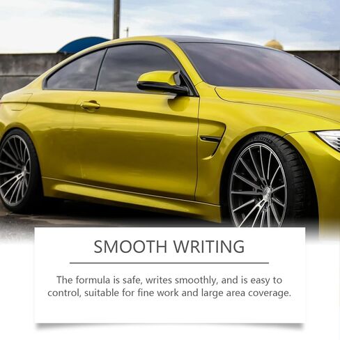 Car Tire Paint Pen – Acrylic Resin Formula, Smooth Writing, Works on Tires, Plastic, Metal & More, DIY Decoration Essential – 3g / 0.11 oz (3-Pack) in Kuwait