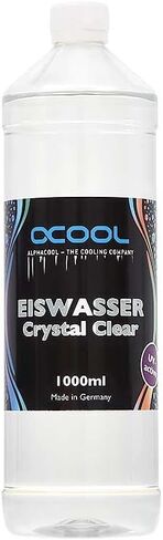 Alphacool Eiswasser Crystal Premixed PC Coolant (for Long-Term Use), 1000ml, Clear UV in Kuwait