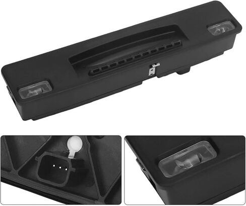 مفتاح تحرير مقبض صندوق السيارة متوافق مع Ford Focus ST Fiesta Mk3 2012 2013 2014 2015 2016 2017 2018 زر تحرير غطاء صندوق السيارة الخلفي بدون فتحة الكاميرا يستبدل # F1EB-19B514-AE in Kuwait