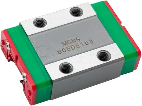 MGN9C MGN9 Miniature Linear Guide Rail +Slider 40 50 60-100 200 250 300 350 400 450 500 550mm 1Pcs(280mm) in Kuwait